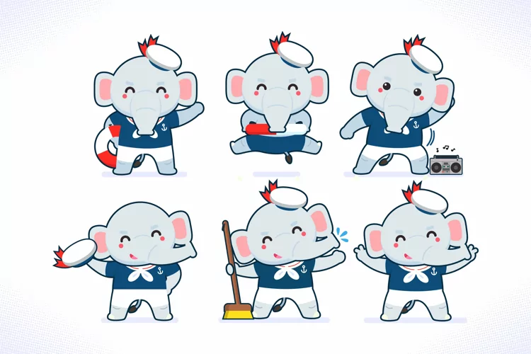 Animals Sailors Characters
