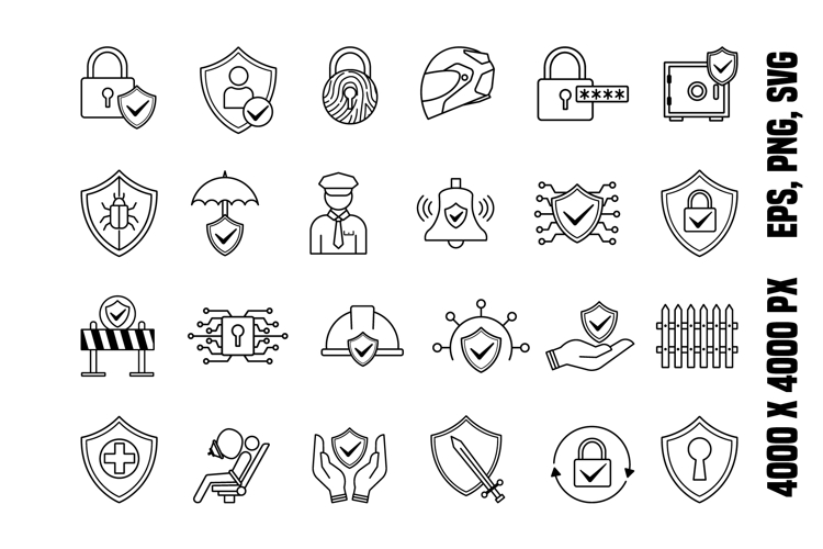 Protection Icon Set