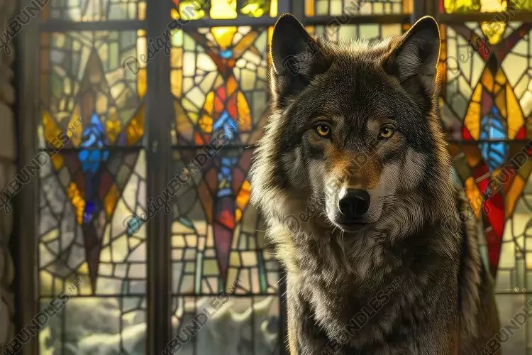 Wolfdog Background Wallpaper