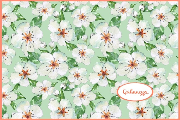 Floral Seamless Pattern Image 18