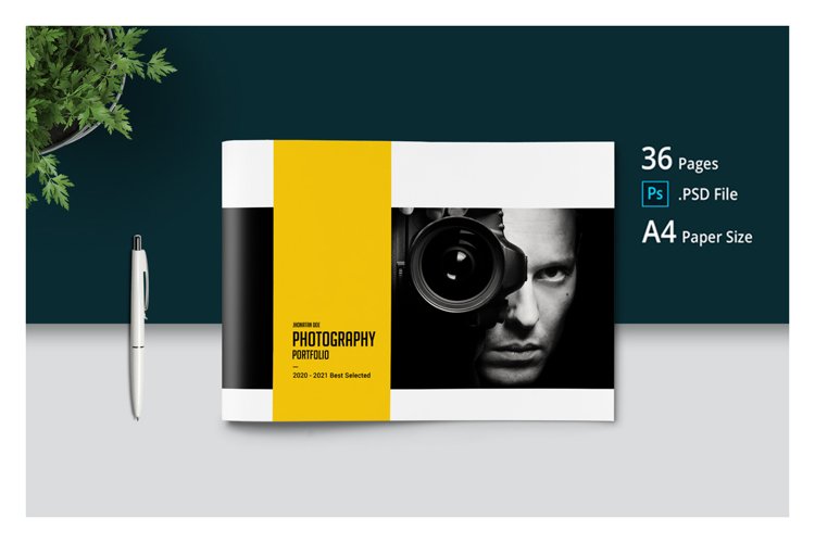 PSD Photography Portfolio Template example image 1