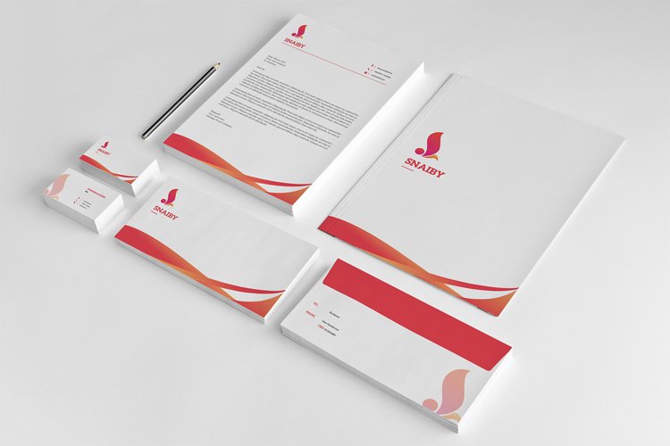 Corporate Identity Template, Branding Stationery Template example image 1