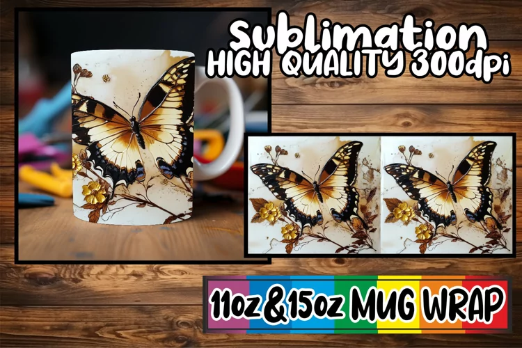 Playful evenings 11oz 15oz sublimation wrap, Animals