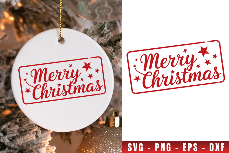 Merry Christmas Tree Svg Image 6
