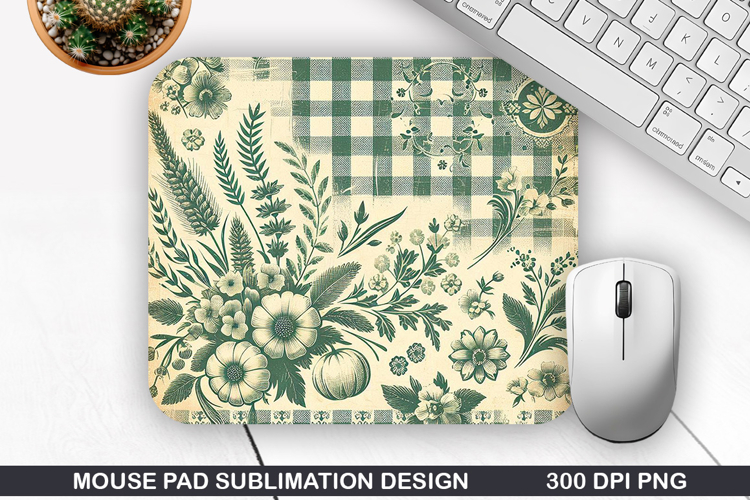 Vintage Mouse Pad Sublimation PNG Design - Mouse Pad PNG