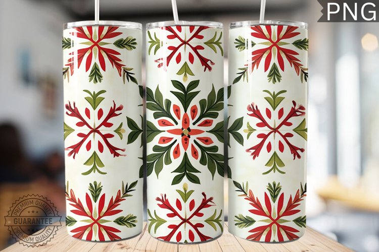 Christmas Tumbler Wrap Image 5