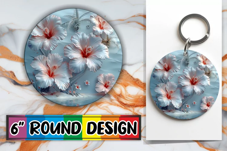 Round Ornament Sublimation