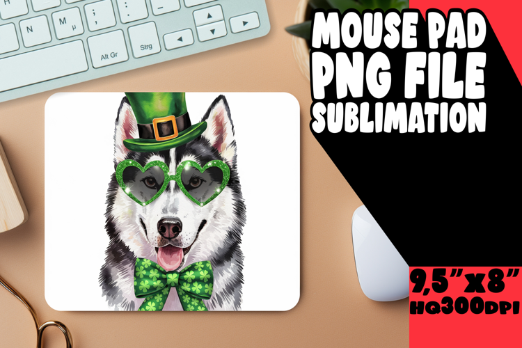 Cozy MOUSE MAT Inspirational Sublimation, St Patrick