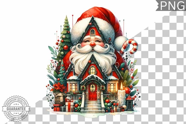 Santa Christmas Clipart Image 7