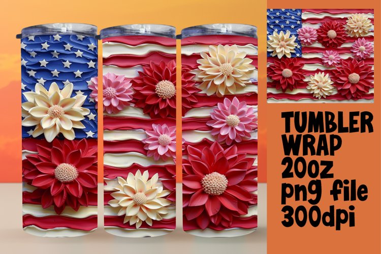 American Flag Clipart Image 4
