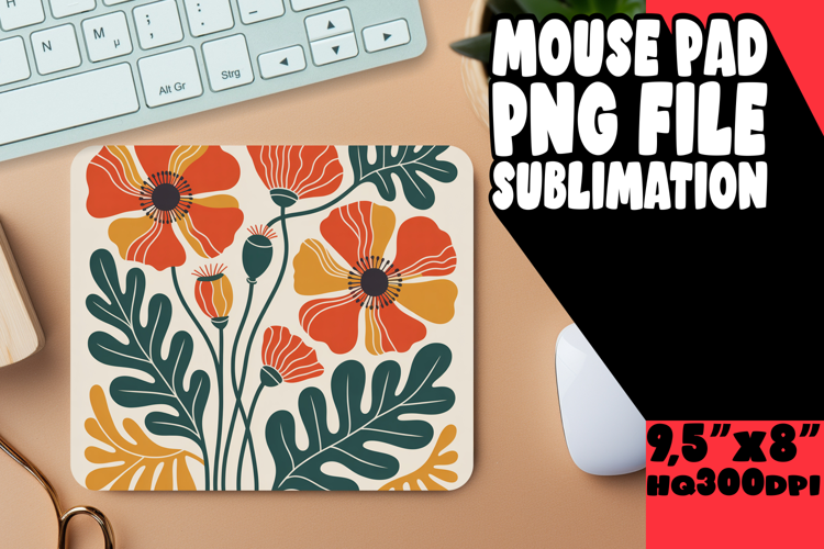 Cheerful DESK MAT Inspirational Magic, Flowers