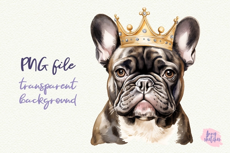 French Bulldog Illustration Image 18