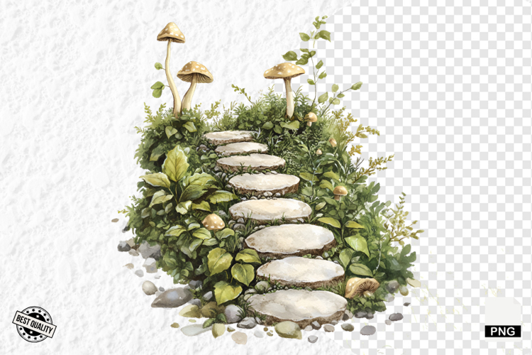 Summer Path Clipart