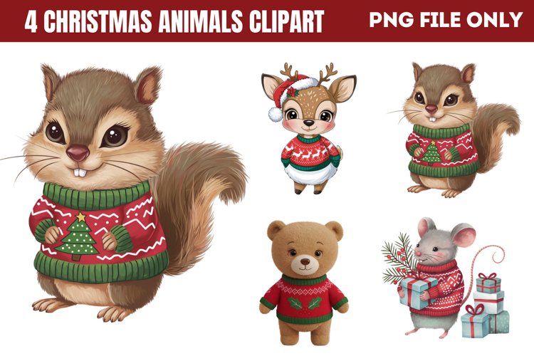 Cute Animals Clipart Image 7