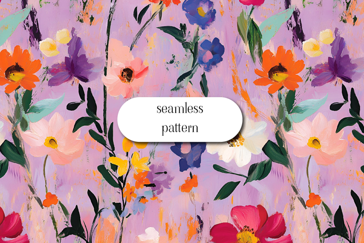 Floral Seamless Pattern Image 3