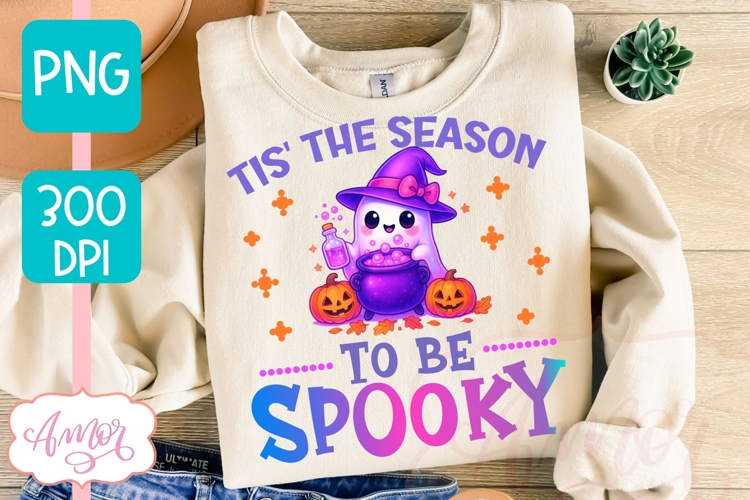 Spooky Season PNG for sublimation | Cute Halloween shirt PNG