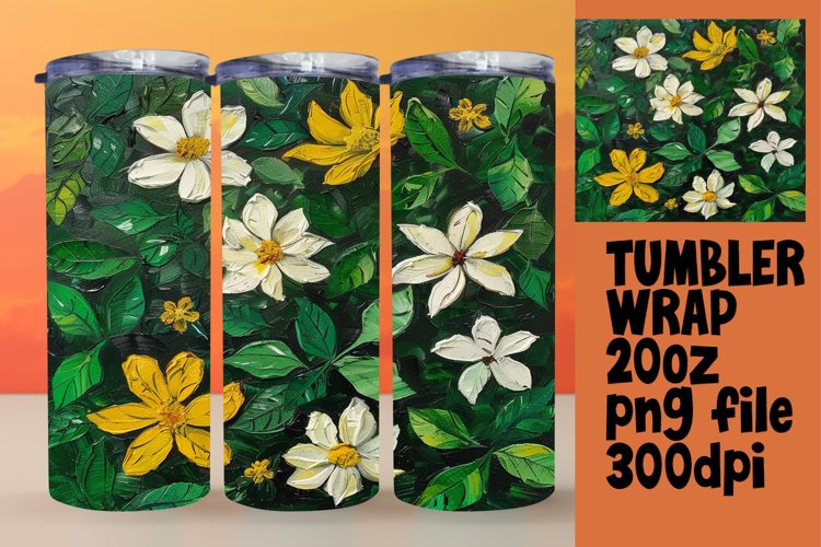 Pastel Blossom Beauty 20oz Tumbler Sublimation