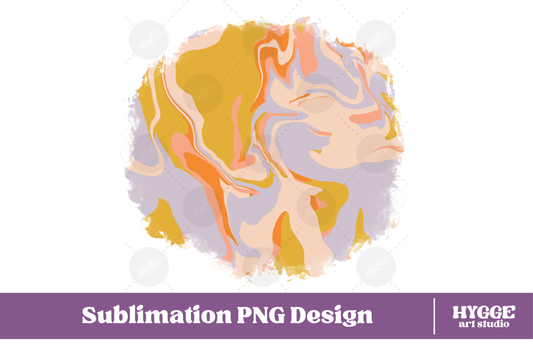 Retro Background Png Fluid Marble Paper Sublimation Splash