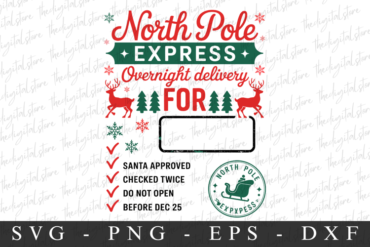 North Pole Svg | Christmas svg