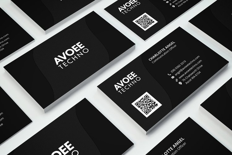 Dark Modern Business Card