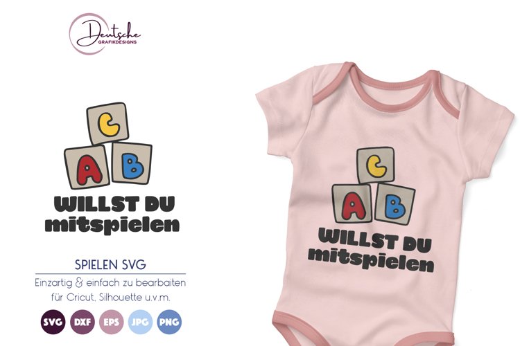 Kinder SVG | Willst Du mitspielen SVG