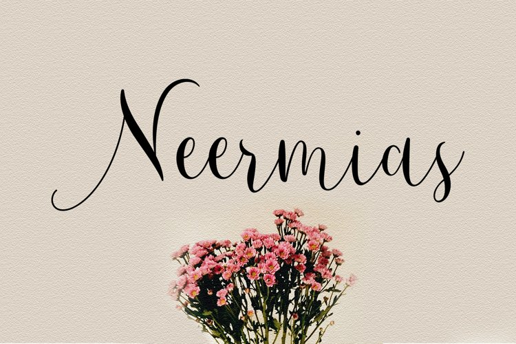 Neermias Modern Calligraphy example image 1