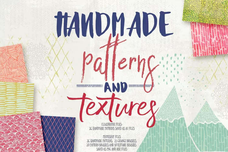 Handmade Patterns and Textures