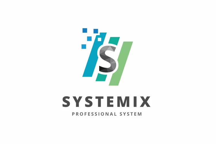 System - Letter S Logo