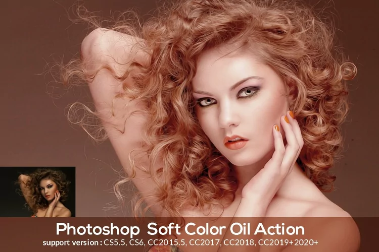 Photoshop Soft Color Oil Action