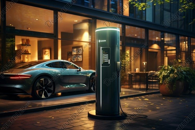 Electric bike charging stations example image 1