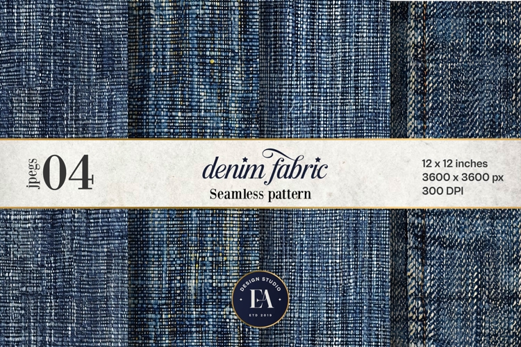 Denim Texture Image 8