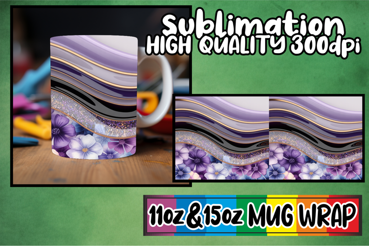 Tender moments sublimation print wrap, Pattern