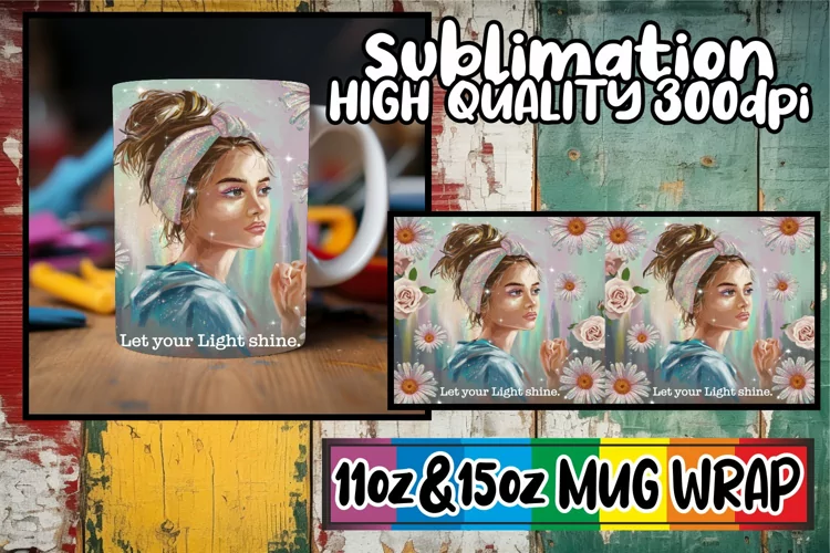 Heartwarming days sublimation print wrap, Woman