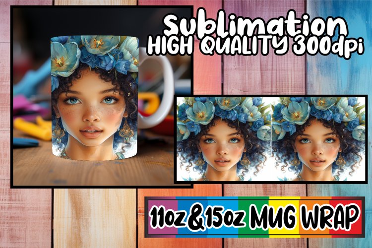 African American Woman Clipart Image 5