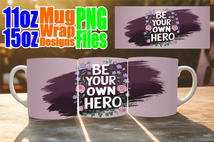 Sunshine bliss sublimation mug wrap, Quote