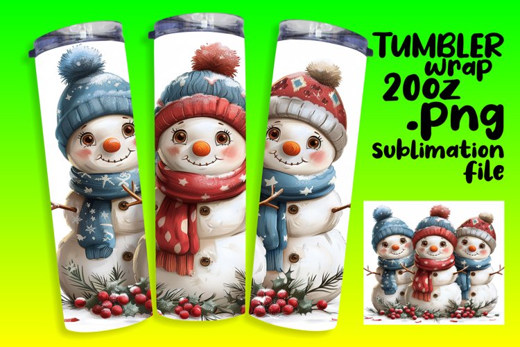 Gingerbread Man Design Tumbler 20oz Holiday Wrap