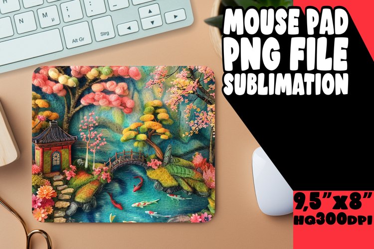 Artistic 3D Summer Landscape Sublimation