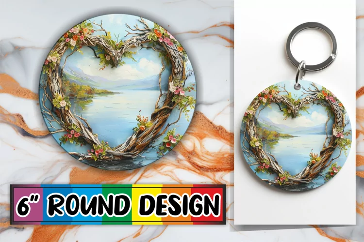 Serene Summer Breeze Sublimation Woodland Bliss