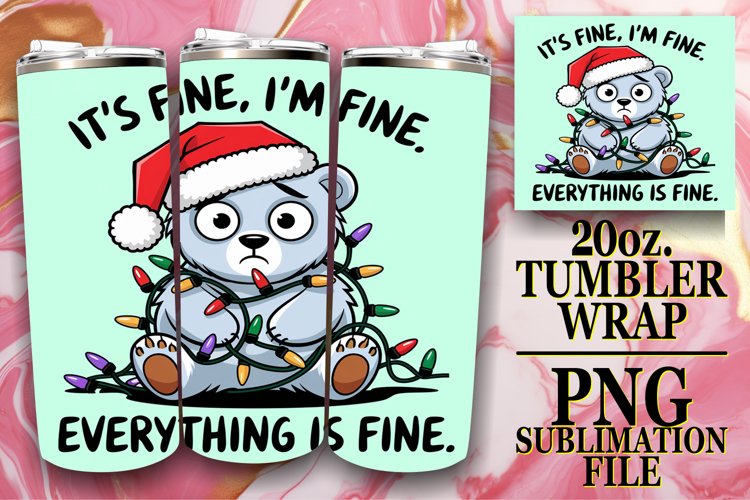 Christmas Tumbler Wrap Image 21