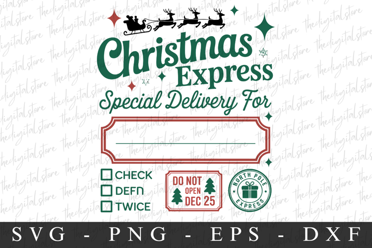 Christmas Express Svg | Christmas svg