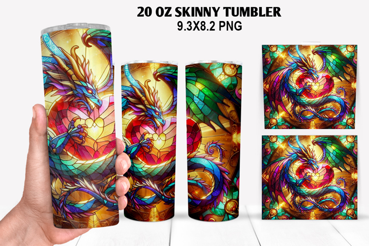 Skinny Tumbler 20oz Wrap Design, Valentine Tumbler PNG