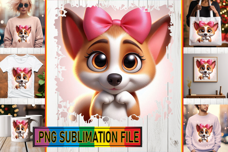 Enchanted TSHIRT Magic Ideas, 3D Dog example image 1