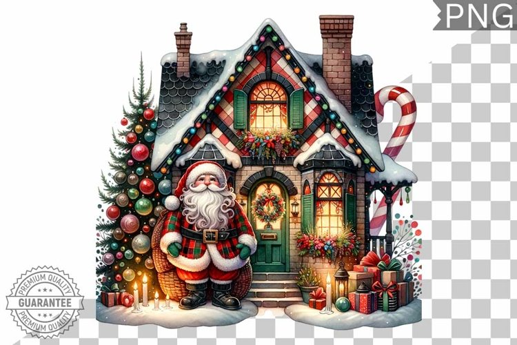 Santa Christmas Clipart Image 4