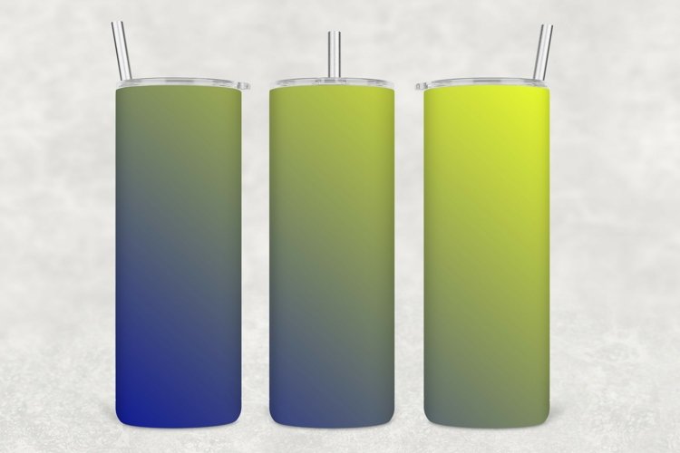 Ombre Gradient Tumbler Wrap Sublimation
