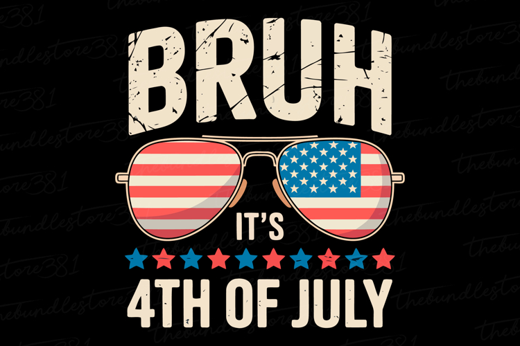 Bruh its 4th of July Svg | 4th of July Svg | Svg Cut File