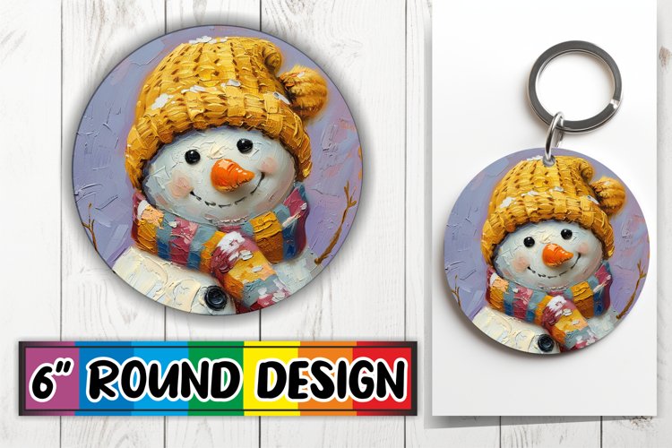 Cute Snowman Clipart Image 9