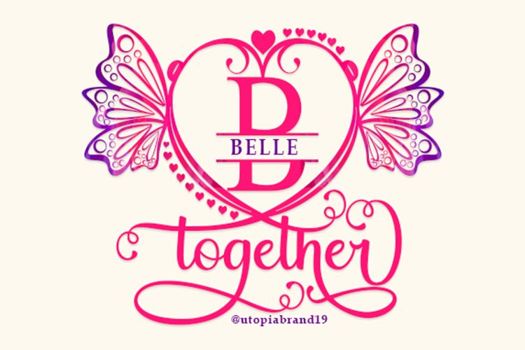Belle Monogram example image 1