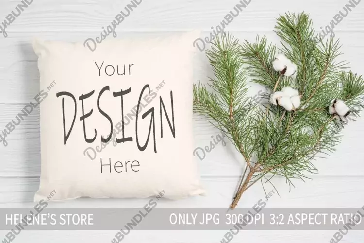 Pillow mock up | White pillow mockup| mock up cushion | jpeg