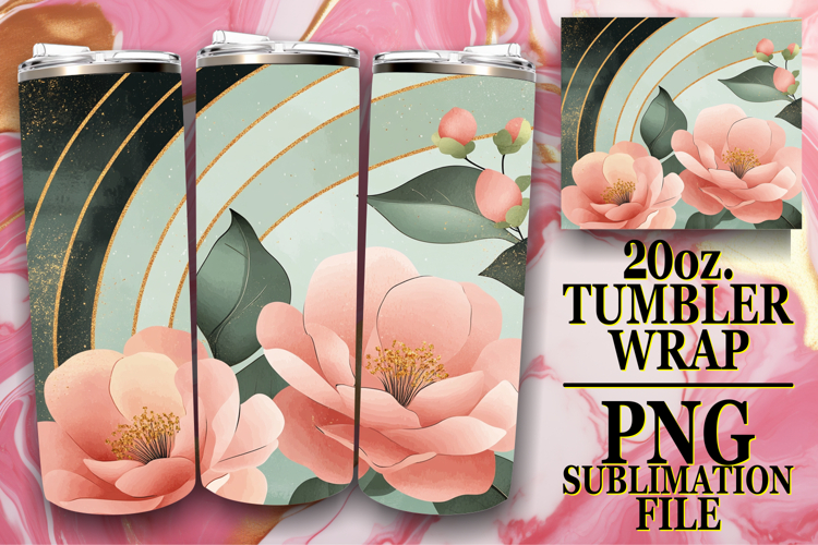 GIFT OF BLISS 20oz TUMBLER WRAP, Rainbow example image 1