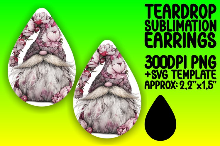 Blissful Gnome Fantasies: Sublimation Teardrop Splendor